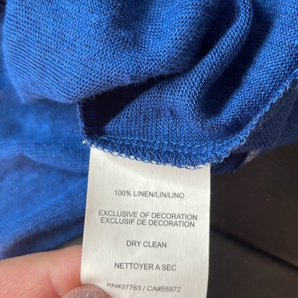 NWT C&C California linen t-shirt - Picture 4 of 5